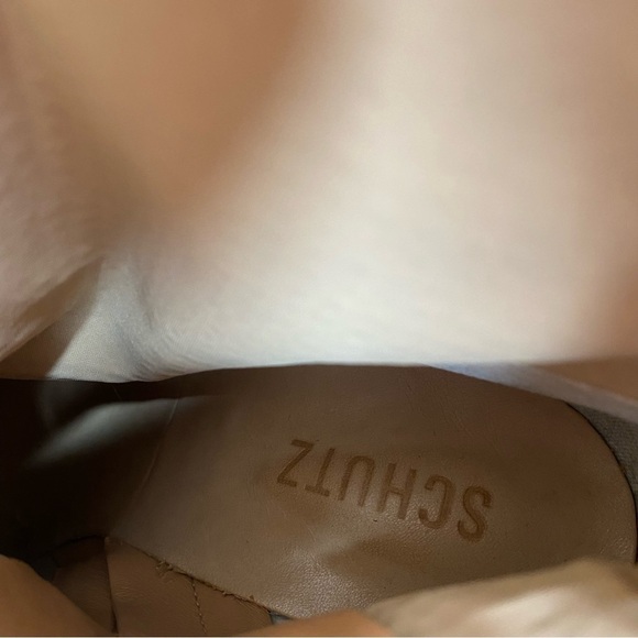 Schutz Sybil Rhinestone Heeled Pointy Toe Bootie 9 1/2 B - Picture 12 of 14